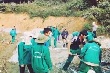 Nông trường Phong Thổ (Cao su Lai Châu) bê tông hóa đường vào trụ sở